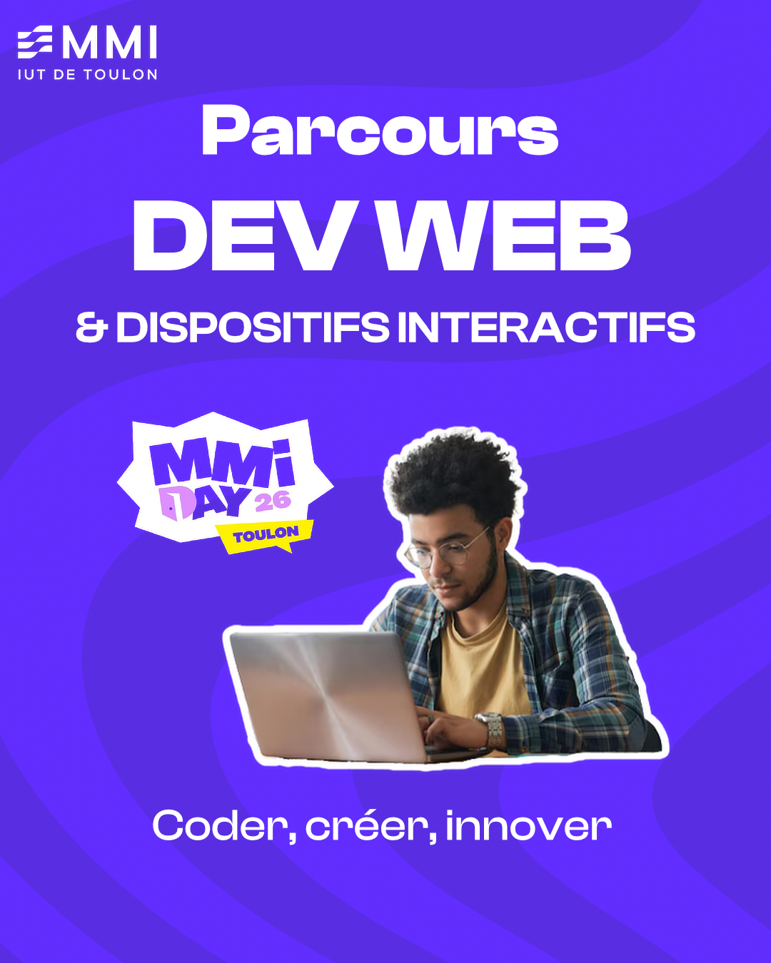 Carrousel de présentation de la formation MMI